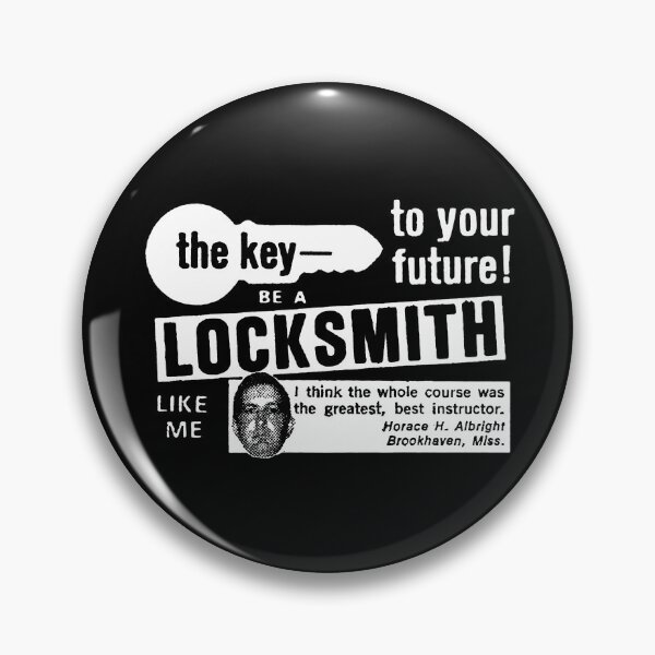 Item preview, BECOME A LOCKSMITH - ADVERT designed and sold by ThrowbackAds.