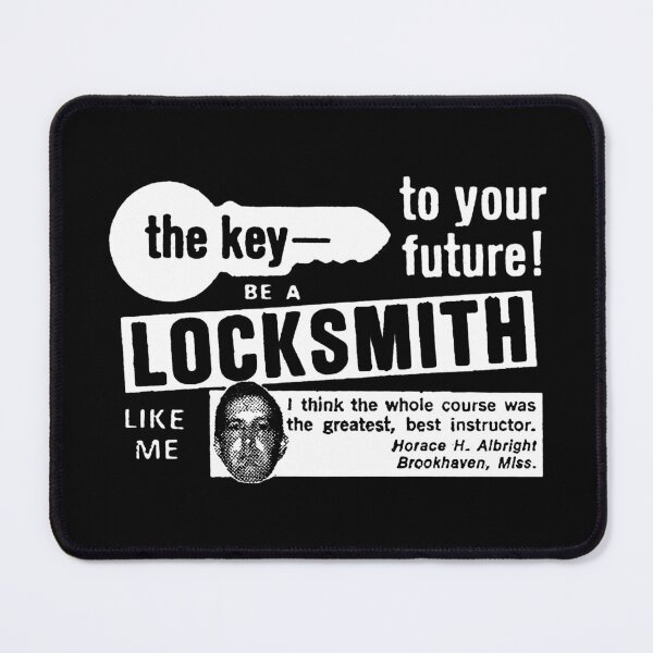 Item preview, BECOME A LOCKSMITH - ADVERT designed and sold by ThrowbackAds.