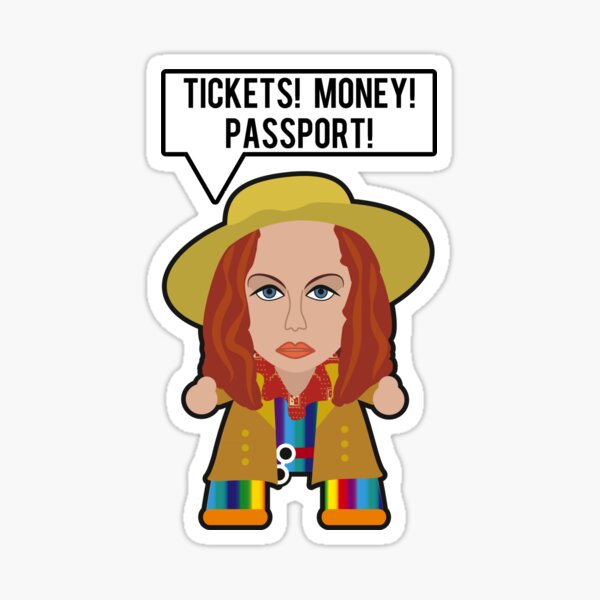 Item preview, Tickets, Money, Passport! designed and sold by Mattk270.