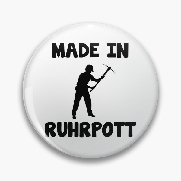 Artikelvorschau, Ruhrpott Ruhrgebiet Geboren Spruch entworfen und verkauft von Onorato Bellgardt.