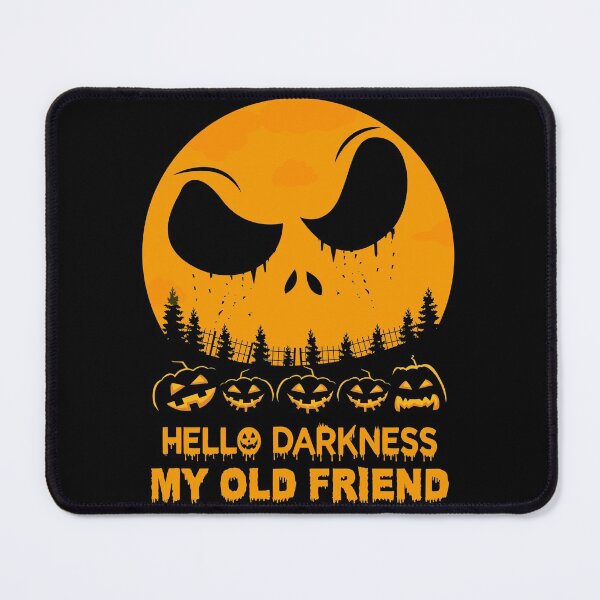 Item preview, Happy Halloween Hello Darkness My Old Friend designed and sold by AEGMEDIA.