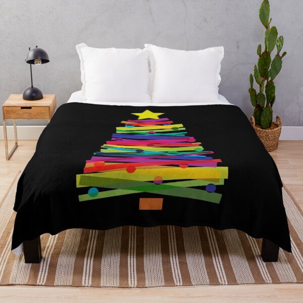 Item preview, Colorful Christmas Tree Gift Halloween Day, Thanksgiving, Christmas Day designed and sold by CarolynManni.