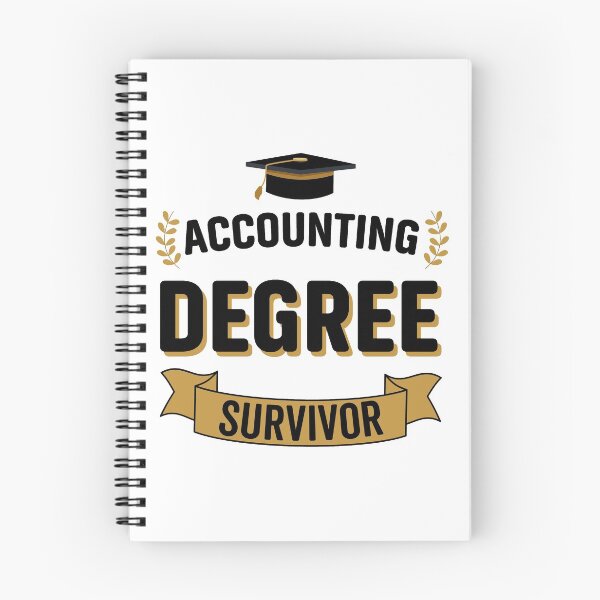Item preview, Accounting Degree Survivor - Funny University Graduation designed and sold by VintagePathway.