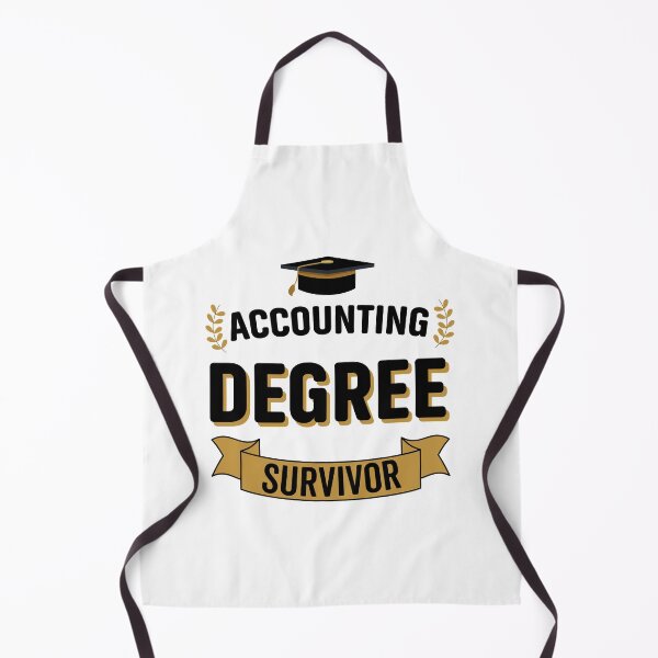 Item preview, Accounting Degree Survivor - Funny University Graduation designed and sold by VintagePathway.