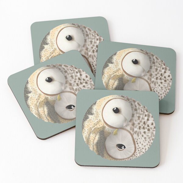 Item preview, Yin Yang owls  designed and sold by StudioRedKite.