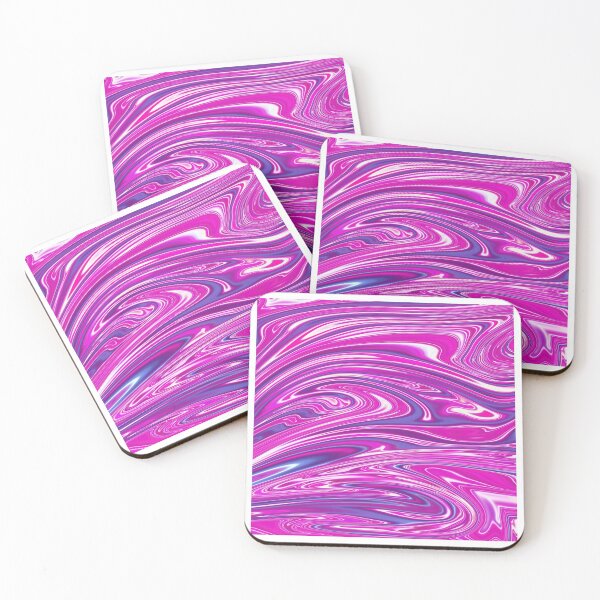 Item preview, Holographic Bubblegum Pink Marble Chrome Design designed and sold by PrettyPage.