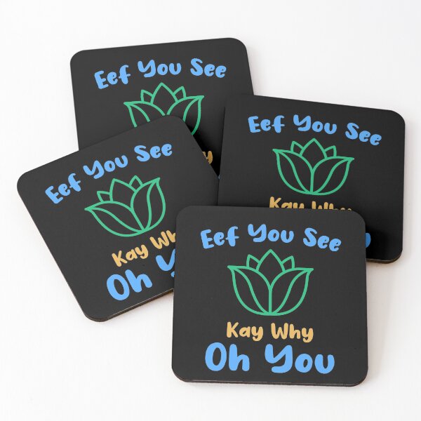 Item preview, Eef You See Kay Why Oh You designed and sold by UniqueStylistic.