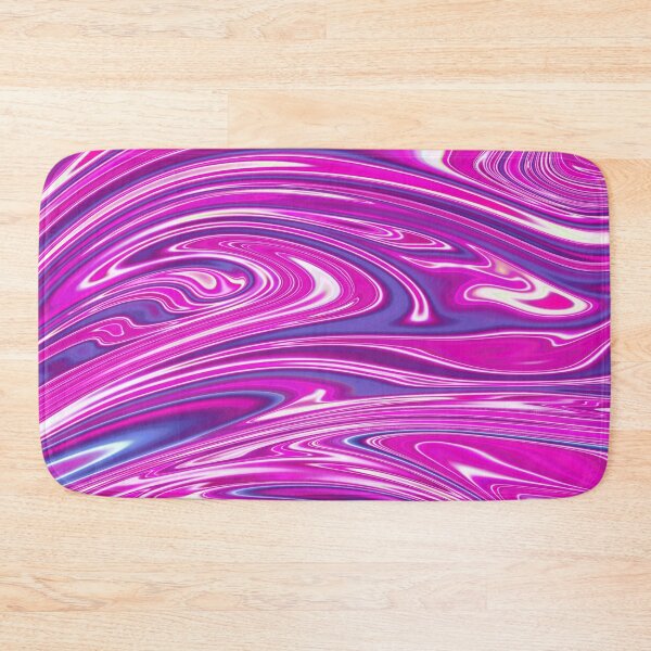 Item preview, Holographic Bubblegum Pink Marble Chrome Design designed and sold by PrettyPage.