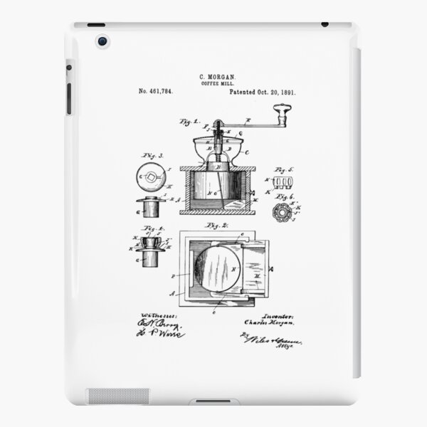 1937 KitchenAid Mixer Patent / food handling apparatus  iPad Case & Skin  for Sale by anodyle