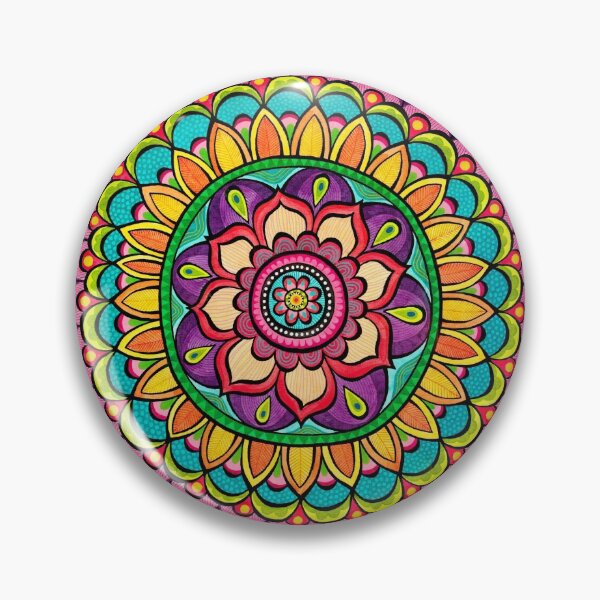 Item preview, Happy Dance Mandala designed and sold by HelloAngel.