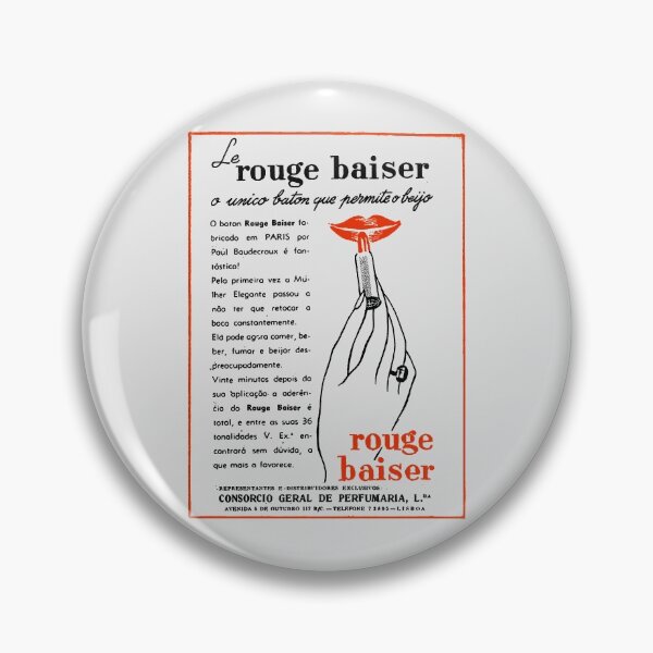 Item preview, LE ROUGE BAISER - MAKE UP - ADVERT designed and sold by ThrowbackAds.