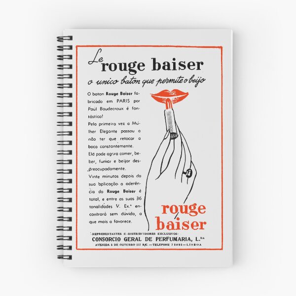 Item preview, LE ROUGE BAISER - MAKE UP - ADVERT designed and sold by ThrowbackAds.