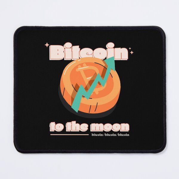 Item preview, Bitcoin To The Moon Design designed and sold by Artpace.