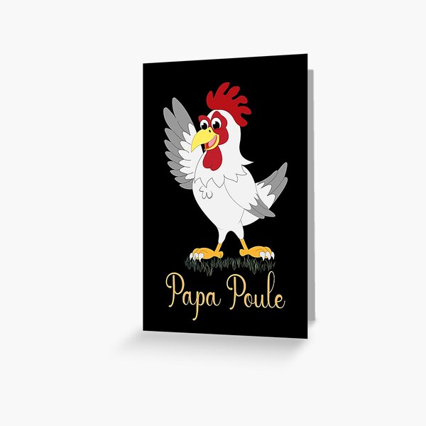 Cartes De Vœux Sur Le Theme Poule Redbubble