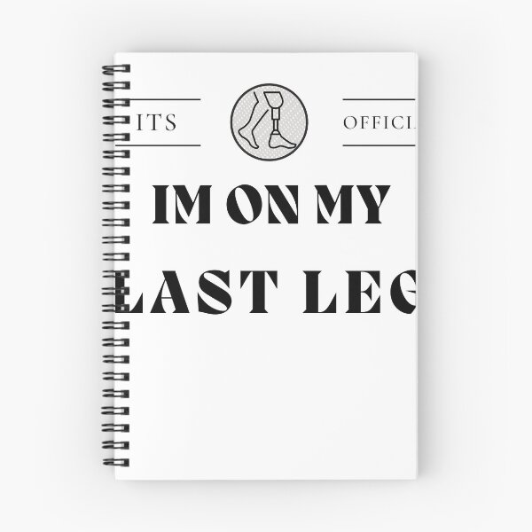 Item preview, It's Official I'm On My Last Leg , Its Official Im On My Last Leg  Amputee ,  Handicapped Humans Design  Gift For Father designed and sold by YLartist.