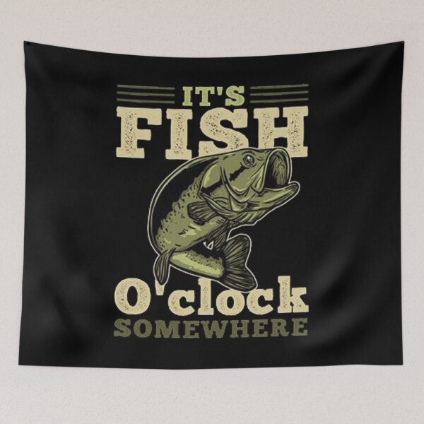 Item preview, It's Fish O'clock Somewhere designed and sold by ghazalish.