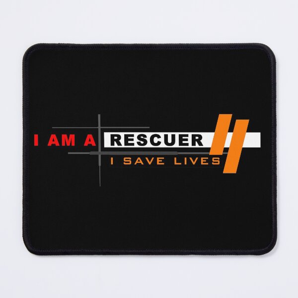Item preview, I am a Rescuer - I Save lives (design by TATZKI) designed and sold by Tatzki-Design.