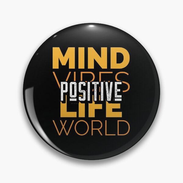 Item preview, Mind Vibes Life World Positive Design designed and sold by Artpace.