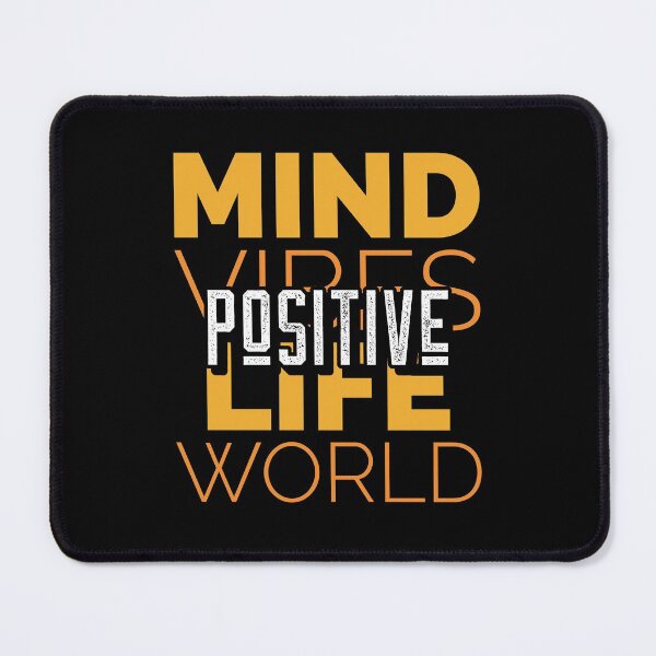 Item preview, Mind Vibes Life World Positive Design designed and sold by Artpace.