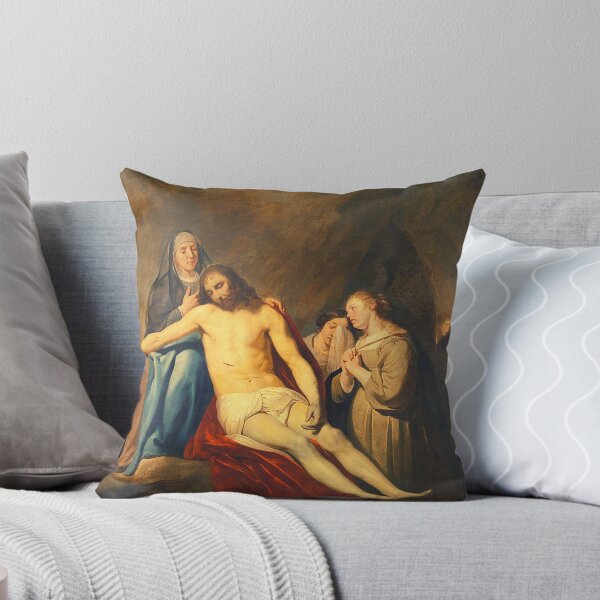 Item preview, Pieta, Mary holds Her Son Jesus Painting designed and sold by AnimaChristi.
