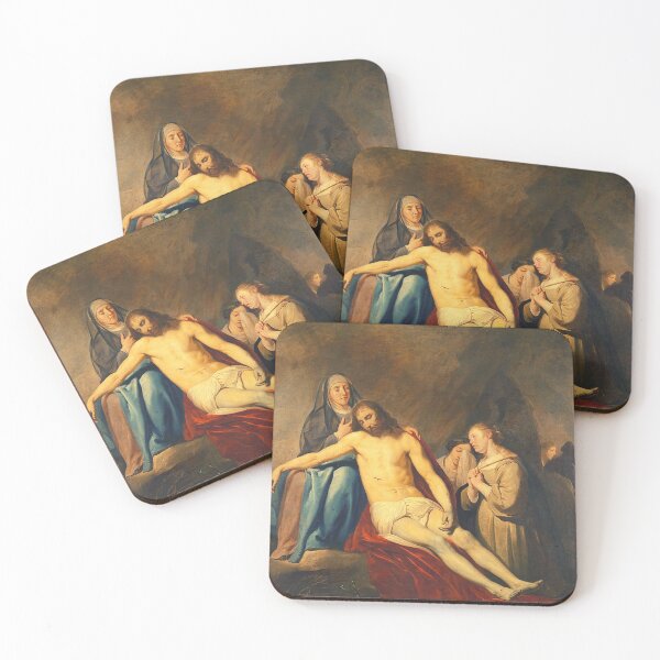 Item preview, Pieta, Mary holds Her Son Jesus Painting designed and sold by AnimaChristi.