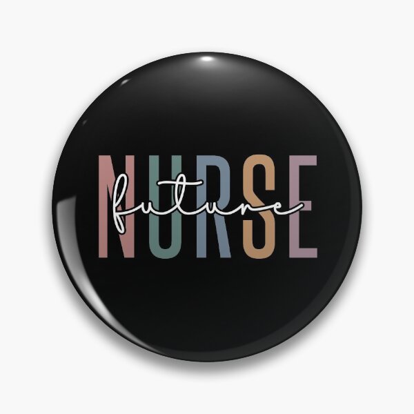 Item preview, Future Nurse Multi color typography| Nurse in progress | Nurse in training | Gifts for Nursing student designed and sold by Violet Treasures.