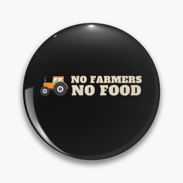 Item preview, No Farmers No Food |T-Shirt | bags | laptop cases | mobile covers |  designed and sold by lowkystudio.