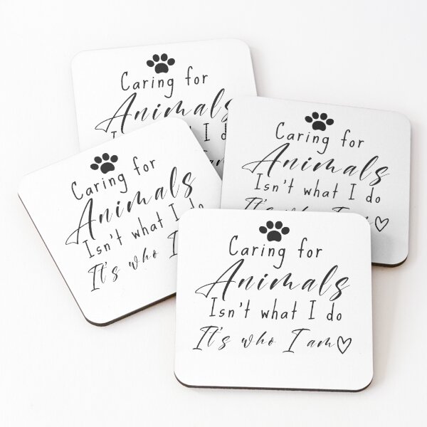 Item preview, caring for animals isn't what I do it's who I am designed and sold by dorento07.