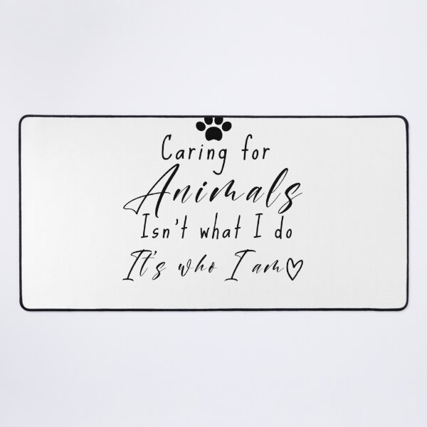 Item preview, caring for animals isn't what I do it's who I am designed and sold by dorento07.