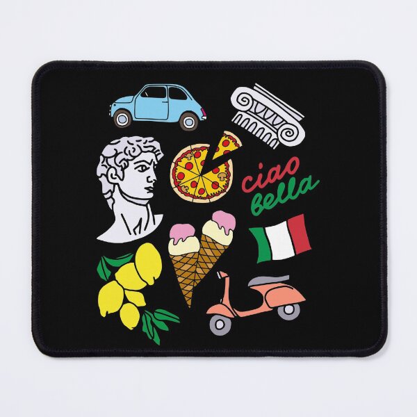Item preview, Italian Vibes Pattern designed and sold by okpinsArtDesign.