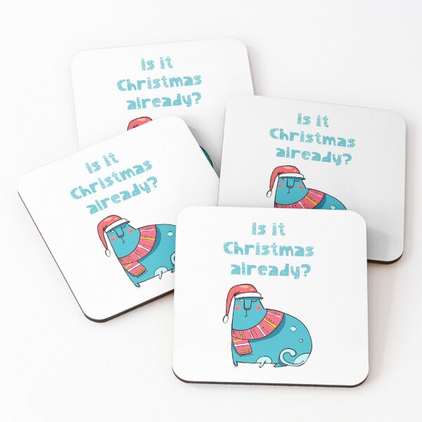 Item preview, Grumpy Cat — Is it Christmas Already? designed and sold by offtza.