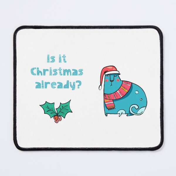 Item preview, Grumpy Cat — Is it Christmas Already? designed and sold by offtza.