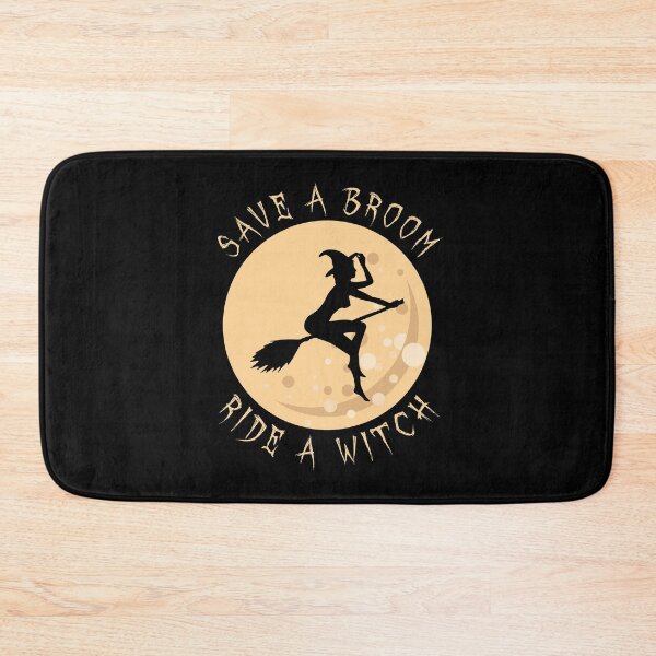 Item preview, Save a broom, Ride a witch - Halloween designed and sold by LaftaDesign.