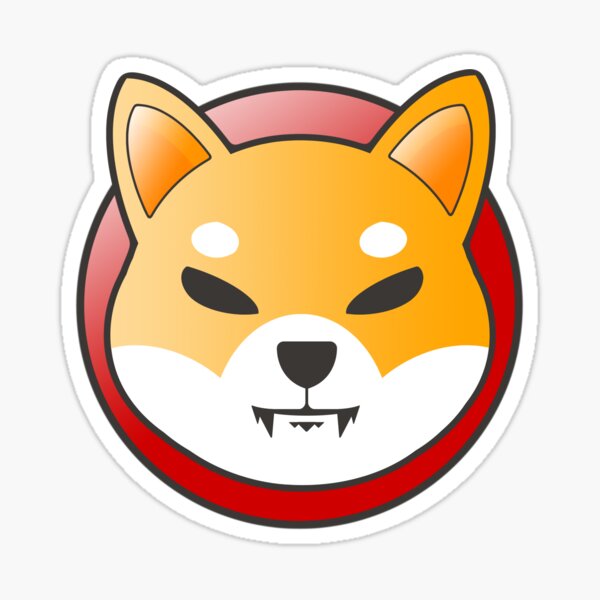 Shiba Inu Coin Stickers for Sale Redbubble