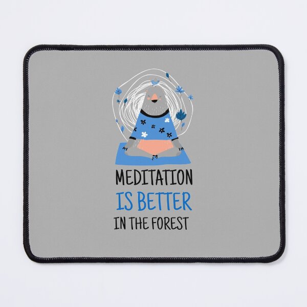 Item preview, Meditation Is Better In The Forest Design designed and sold by Artpace.