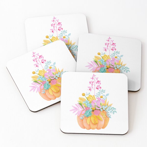 Item preview, Bright pumpkin with flowers designed and sold by KorotkovaAlena.