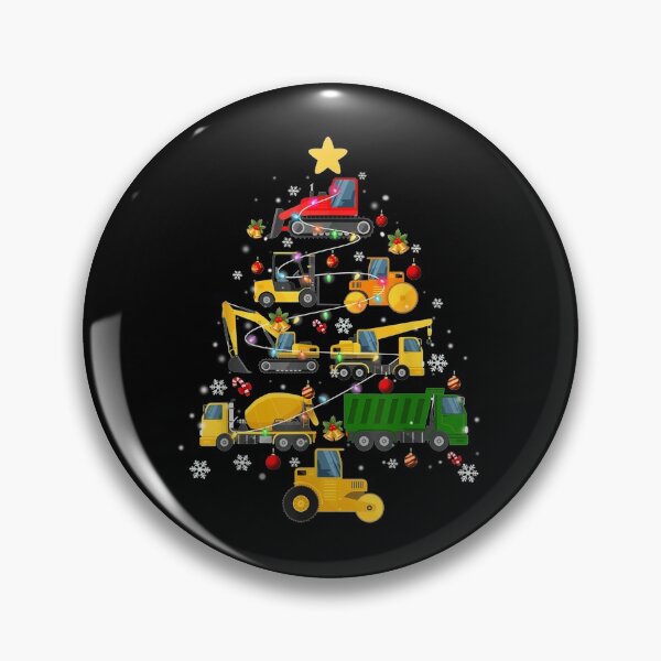 Item preview, Construction Excavator Christmas Tree Excavation Lovers Gift  designed and sold by InzanaXochi.