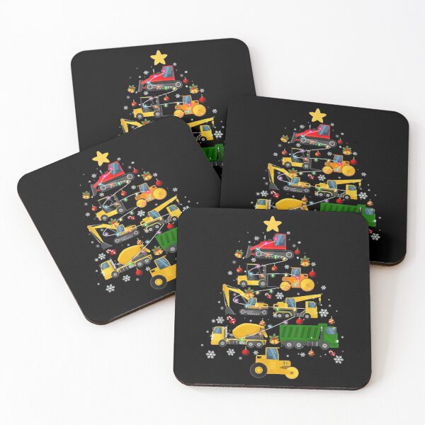 Item preview, Construction Excavator Christmas Tree Excavation Lovers Gift  designed and sold by InzanaXochi.