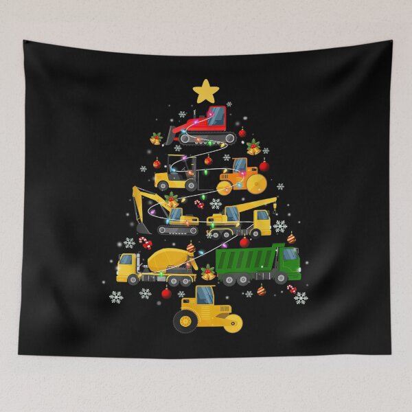 Item preview, Construction Excavator Christmas Tree Excavation Lovers Gift  designed and sold by InzanaXochi.