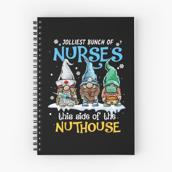 Item preview, Jolliest Bunch of Nurses This Side of the Nuthouse Gnomes designed and sold by InzanaXochi.