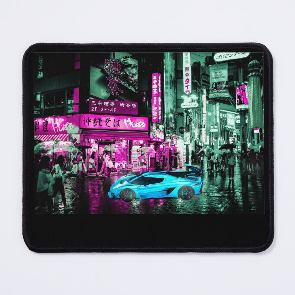 Item preview, Tokyo Car Neon Night Synthwave designed and sold by Jeff Creative.