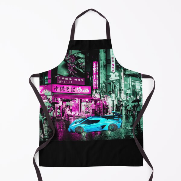 Item preview, Tokyo Car Neon Night Synthwave designed and sold by Jeff Creative.