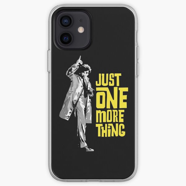 Columbo - Juste une chose de plus Coque souple iPhone