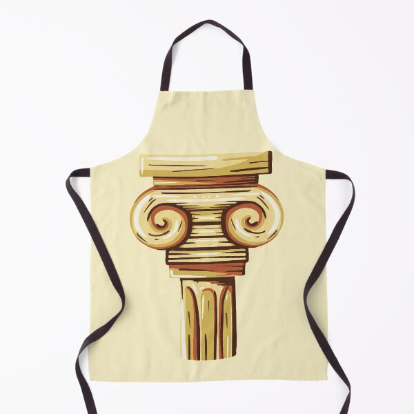 Item preview, Greek Ionic Column Colored - Hand drawn designed and sold by Klotho-Fashion.