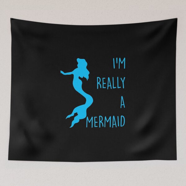 Item preview, I'm Really A Mermaid Cute Fish Soul Legend For A Girl designed and sold by Nessshirts.