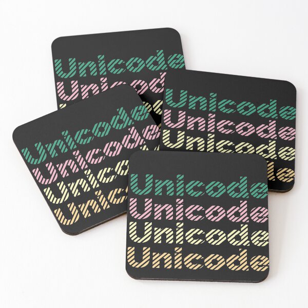 Item preview, Unicode designed and sold by QuietPxl .