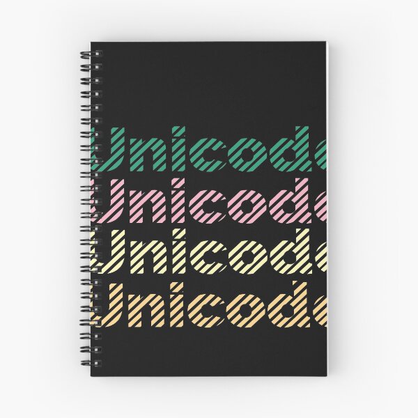 Item preview, Unicode designed and sold by QuietPxl .