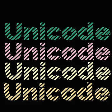 Artwork thumbnail, Unicode by QuietPxl 