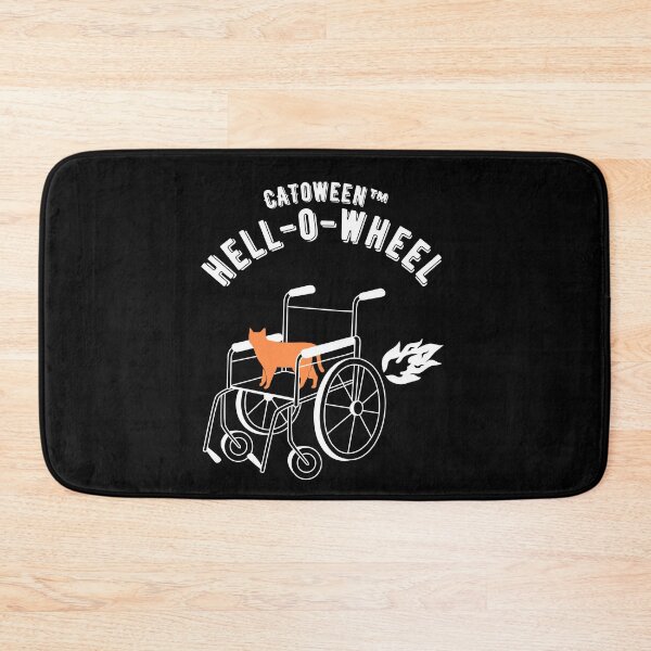 Item preview, Catoween Halloween flame wheelchair designed and sold by ciaobebo.