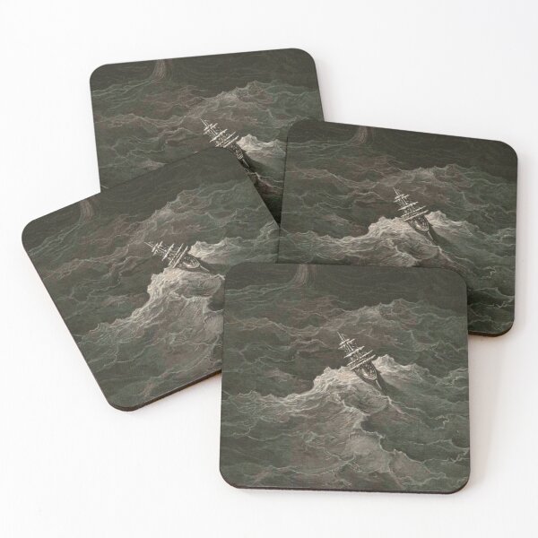 Item preview, Rime of the Ancient Mariner - The Ship Fled the Storm - Samuel Taylor Coleridge designed and sold by Vintage Designs +.